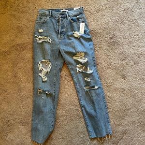 Pacsun high rise straight jeans size 26